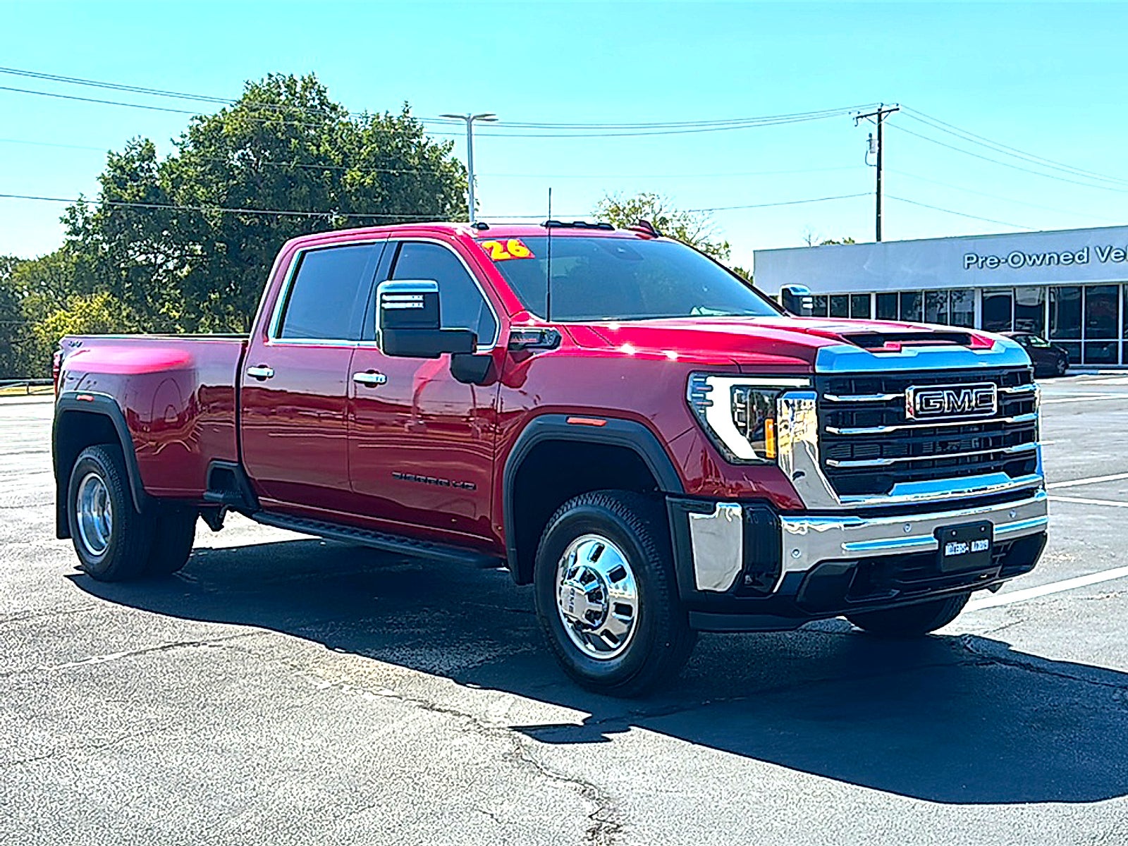 2026 GMC Sierra 3500 HD Crew Cab, Long Bed, SLT Dual Rear Wheel, 4WD