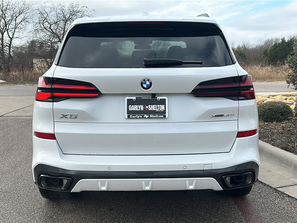 2026 BMW X5 xDrive40i