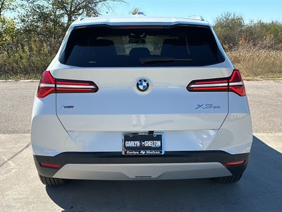 2026 BMW X3 30 xDrive