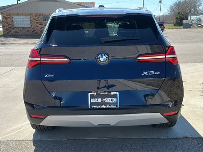 2026 BMW X3 30 xDrive