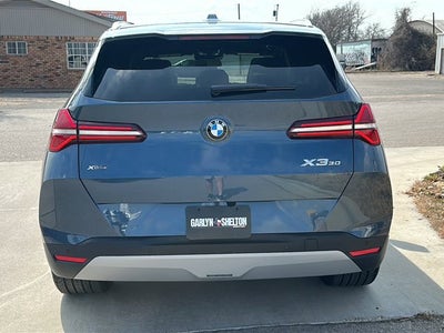 2026 BMW X3 30 xDrive