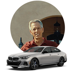 Image of John and his BMW Model